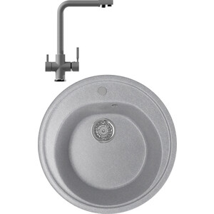 

Кухонная мойка и смеситель Mixline ML-GM11 50х50 графит 342 (4620031445456, 547933), ML-GM11 50х50 графит 342 (4620031445456, 547933)