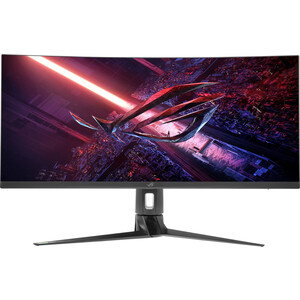 фото Монитор asus 34'' rog strix xg349c ips led изогнутый, progaming, 3440x1440, 1ms, 400cd/m2, 100mln:1, 178°/178°, hdmi, d (xg349c)