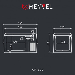 Автохолодильник Meyvel AF-E22 - фото 4