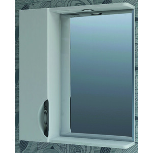 фото Зеркало-шкаф vigo callao 2-600 левый, с подсветкой, белый (4640027142398)