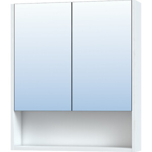 Зеркальный шкаф VIGO Urban 600 белый (4640027142152) зеркальный шкаф vigo urban 500 белый 4640027142435