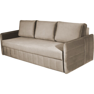 фото Прямой диван-кровать mgroup дафни ткань: ultra sand бежевый