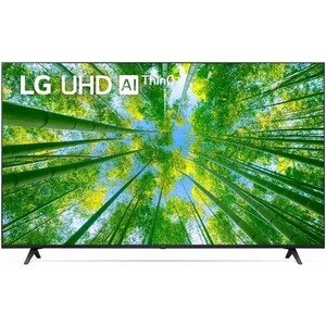 Телевизор LG 43UQ80001LA (43'', 4K UHD, Smart TV, webOS, Wi-Fi, черный)