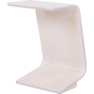 Стол журнальный приставной Мебелик Неро 3 белый ясень (П0005632) приставной журнальный стол мебелик