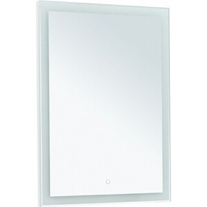 Зеркало Aquanet Гласс 60 сенсор, белое (274025) зеркало aquanet опера 70 белое 169607