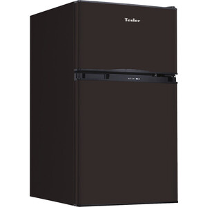 фото Холодильник tesler rct-100 dark brown