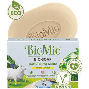 фото Мыло bio mio bio-soap литсея и бергамот 90г