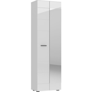 Шкаф для одежды НК-мебель Gloss 600 белый/белый глянец 73374540