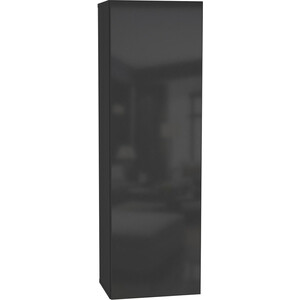 Шкаф навесной НК-мебель Point Тип-20 черный/черный глянец 71774435