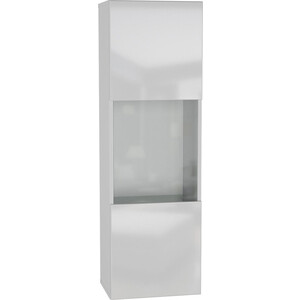 Шкаф навесной НК-мебель Point Тип-22 белый/белый глянец 71774440