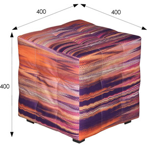 Банкетка Мебелик BeautyStyle 400 фиолетовый микс (П0005815)