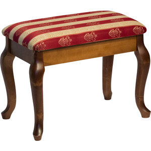 Банкетка Мебелик Ретро с ящиком темно-коричневый, полоса (800) банкетка мебелик beautystyle 400 малиновый п0005809