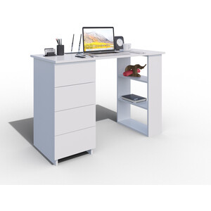 Стол письменный Атмосфера СП-05 белый/белый письменный стол атмосфера