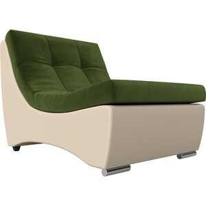 Кресло АртМебель Монреаль кресло микровельвет зеленый экокожа бежевый кресло артмебель монреаль кресло микровельвет зеленый экокожа бежевый