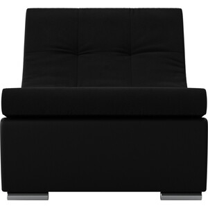фото Кресло артмебель монреаль кресло микровельвет черный экокожа черный