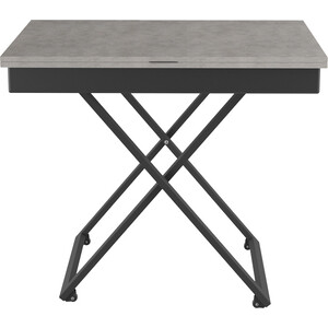 Стол журнальный Мебелик Генри бетон чикаго придиванный столик bradex loft 35х35 бетон чикаго с черными ножками rf 0230
