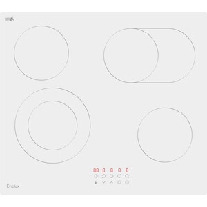 фото Электрическая варочная панель evelux hev 642 w