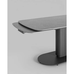 фото Стол обеденный раскладной stool group глория керамика серая (двойной артикул) df158t 170 dual