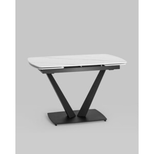 фото Стол обеденный раскладной stool group клео керамика светлая (двойной артикул) df109t 120 dual