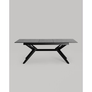 фото Стол обеденный раскладной stool group олимпия керамика темная (двойной артикул) df184t 160 dual