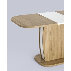 фото Стол stool group barrel дуб/белый 80.565.01 8029
