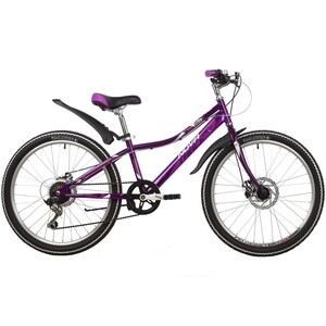 Велосипед NOVATRACK 24'' ALICE 12'' пурпурный 24