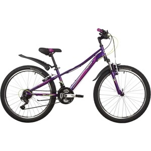 Велосипед NOVATRACK 24'' VALIANT 12'' фиолетовый 24