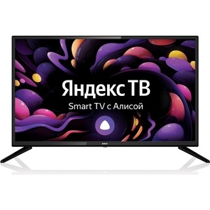 LED Телевизор BBK 39LEX-7287/TS2C (39'', Smart TV, Яндекс.ТВ, Wi-Fi, черный) 39LEX-7287/TS2C (39
