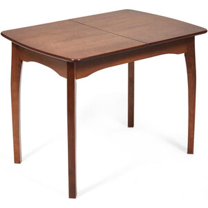 стол tetchair wd 06 oak TetChair Стол CATERINA бук, мдф, 100+30x70x75, коричневый