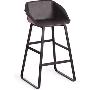 Стул барный TetChair Doro (mod. 9088S) пластик/металл grey (серый) 7 / brown (коричневый) 9/черный кресло tetchair сн747 ткань серый 207