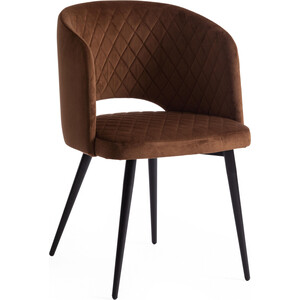 Кресло TetChair Wind (mod. 717) ткань/металл коричневый barkhat 11/черный кресло tetchair parma флок ткань коричневый 6 tw 24
