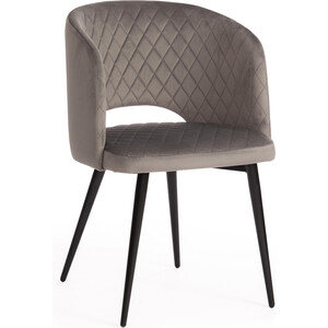 Кресло TetChair Wind (mod. 717) ткань/металл серый barkhat 26/черный кресло tetchair сн833 ткань серый 207