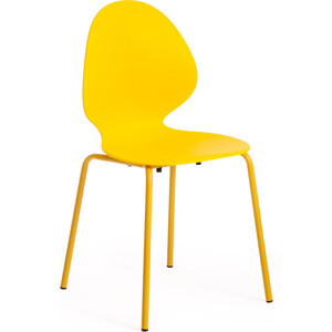 Стул TetChair Ebay (mod 03) металл/пластик желтый стул складной для дома и офиса brabix golf cf 002 каркас пластик 531563