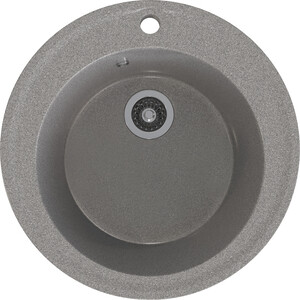 Кухонная мойка Gamma Stone GS-1-09 темно-серый салфетка под приборы 36 см бисер круглая темно золотистая shiny stone