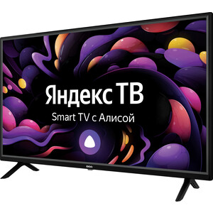 LED Телевизор BBK 32LEX-7238/TS2C (32'',Яндекс.ТВ, черный, HD READY, WiFi, Smart TV) 32LEX-7238/TS2C (32