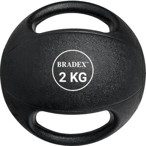 

Медбол Bradex SF 0761, двуручный,2кг, SF 0761, двуручный,2кг