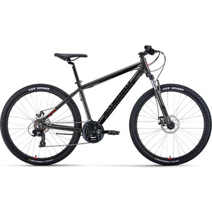 Велосипед Forward APACHE 27.5 2.0 D CLASSIC (2022) 15 черный матовый/черный