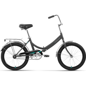 фото Велосипед forward arsenal 20 1.0 (2022) 14 темно-серый/бирюзовый
