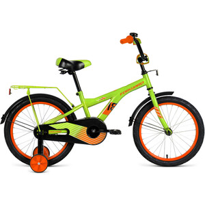 фото Велосипед forward crocky 18 (2021) зеленый/оранжевый