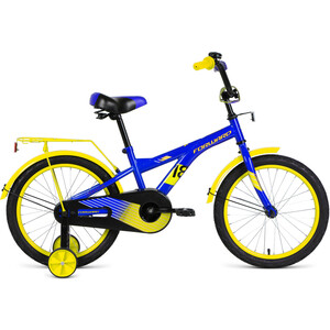 фото Велосипед forward crocky 18 (2021) синий/желтый