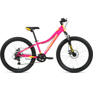 фото Велосипед forward jade 24 2.0 d (2022) 12 розовый/золотой
