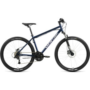 Велосипед Forward SPORTING 27.5 3.2 HD (2022) 17 темно-синий/серебристый
