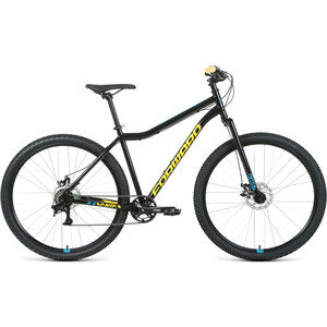 фото Велосипед forward sporting 29 x (2021) 19 черный/золотой