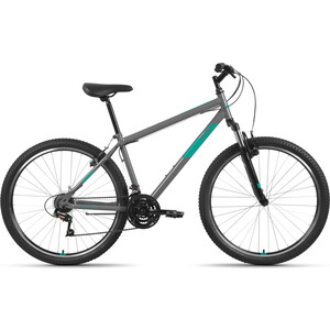 Велосипед Altair MTB HT 27.5 1.0 (2022) 17 темно-серый/мятный