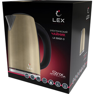 чайник электрический Lex LX 30021-3 - фото 3