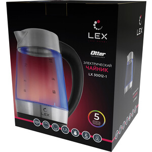 чайник электрический Lex LX 30012-1 - фото 4