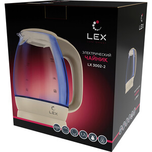 чайник электрический Lex LX 3002-2 - фото 4