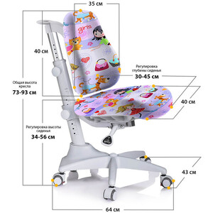 Комплект Mealux Winnipeg Multicolor GL (BD-630 WG + кресло Y-528 GL) (стол+кресло) столешница белая, накладки серые