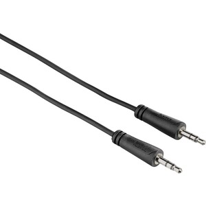 

Кабель аудио HAMA H-122309 Jack 3.5 (m)/Jack 3.5 (m) 3м. черный 1зв (00122309), H-122309 Jack 3.5 (m)/Jack 3.5 (m) 3м. черный 1зв (00122309)