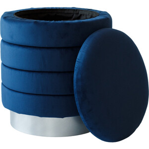 Пуф DreamBag Лагуна синий ящик зимний yugana двухсекционный серо синий